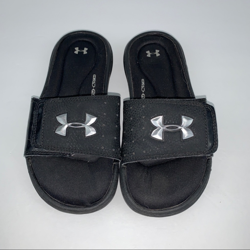 Under Armour Black Slip On Sandal with Memory Foam